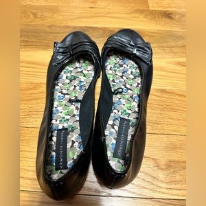 Black ballet flats women’s size 10 shoe